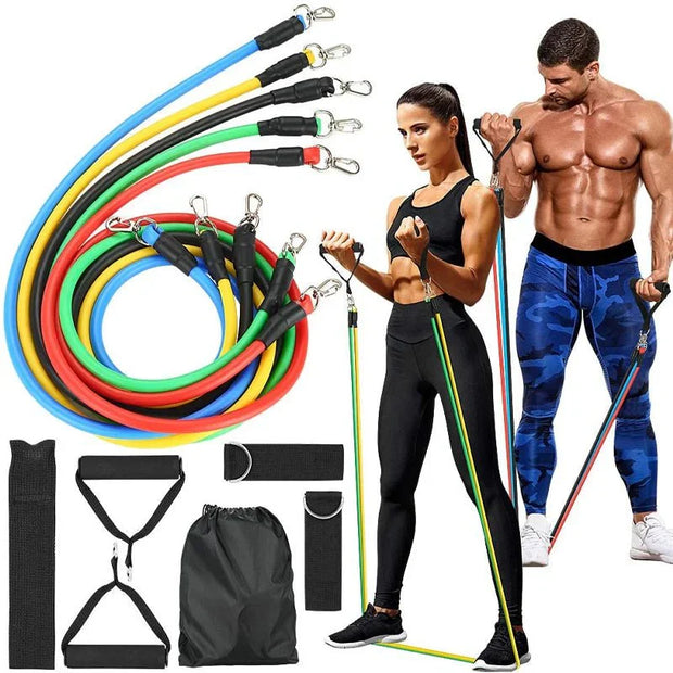 Bodybuilding Resistance Bands Set